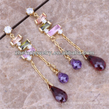 Boucles d&#39;oreilles en or plaqué or boucles d&#39;oreilles en gros